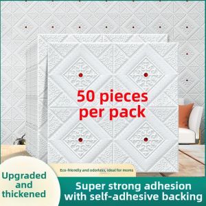 Self-adhesive 3D Waterproof Wall Stickers for Decoration