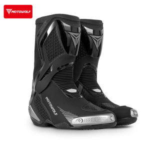 Motowolf | Breathable Shockproof Motorcycle Riding Boots for Men