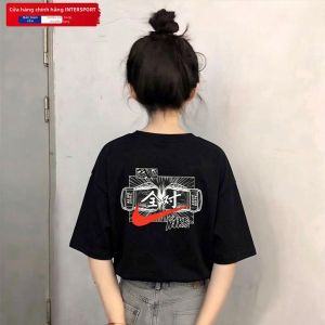 Nike | Áo Thun Cotton Tay Ngắn cho Học Sinh