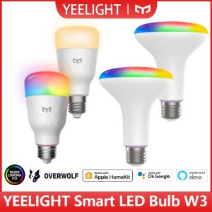 YEELIGHT | Yeelight Smart LED W3 Bulb E26 WiFi Connect Smart Light 850lm/900lm APP Control For mi Home Alexa Google SmartThings IFTTT