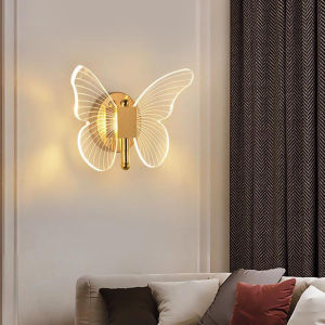 LANTU 20cm Acrylic LED Wall Sconces Lamp 3 Color Light For Living Room Bedroom Study Room Leisure Area Hotel Hallway