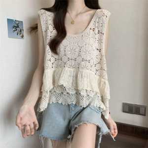 44000 Deliva Sleeveless Crochet