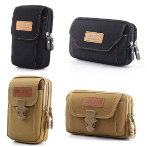 New Mobile Phone Bag Mens Waist Bag Multi-Functional Belt Pannier Bag Middle-Aged and Elderly Waist Phone Case Mini Bag
