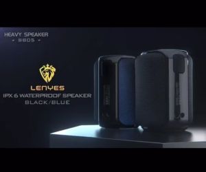 S805 - Speaker Lenyes Portable S-805 15w waterproof ipx6 wireless bluetooth hifi nfc stereo portable speaker extra bass ori