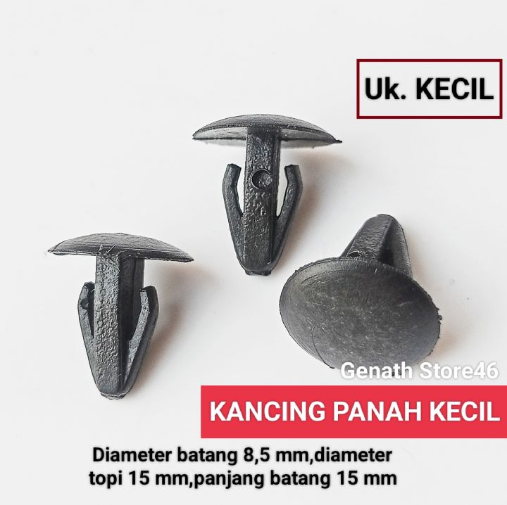 ( 1 Buah) KANCING PANAH KECIL MOBIL UNIVERSAL KLIP MOBIL KLIP BEMPER KLIP BUMPER KLIP MOBILPANAH KECIL KLIP KANCING MOBIL UNIVERSAL KANCING TEKAN MOBIL KANCING KLIP MOBIL KANCING TEKAN MOBIL