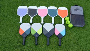 TSE Steel Pickleball Paddle T700 Carbon Fiber 215g Lightweight USAPA Approved PickleBall Paddle