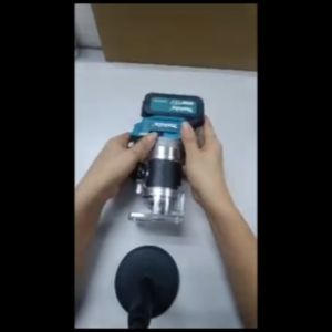 MAKITA DRT50Z 18V Brushless Trimmer Router 6 Speed Electric Wood 3000rpm Cordless 6mm 8mm DRT50ZJX9
