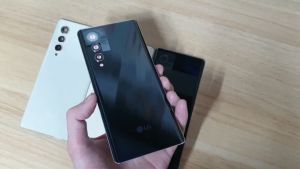 Nắp Lưng Kính LG velvet 2 Pro 5G chính hãng có sẵn gioăng keo chống nước lắp giáp dễ dàng | Playmobile