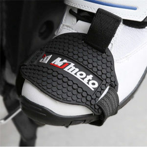 MJMOTO Anti-slip motosikal kasut penutup pengawal motosikal Gear Shift Pad laras tahan lama Boot pelindung Gear Shifter ringan