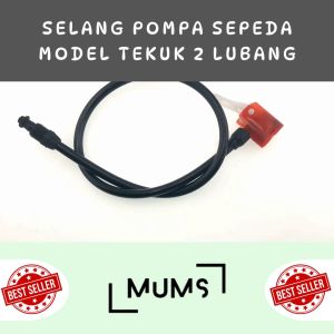 Selang Pompa Angin Ban Sepeda Motor 65cm Tekuk 2 Fungsi Lubang Ban Fixie Dan Ban Biasa Selang Pompa Bola Pelampung Renang Anak Selang Pompa Tabung Tekanan Angin Dan Pompa Biasa Model Karet Silicone Silikon Premium -BERKAT MANDIRI