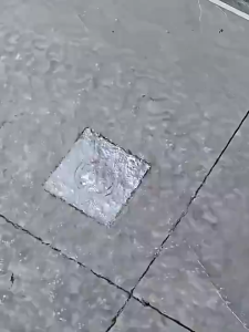 Bathroom Foot Press Bouncing Floor Drain Cover Copper Core Anti Odor Foot Pop-Up Floor Drain Cover