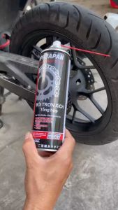 [THÙNG 12 CHAI] Dưỡng sên xe máy - Mỡ bò xịt bôi trơn chi tiết cơ khí chống rỉ sét chính hãng NPR