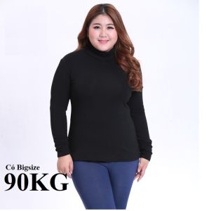 Áo Thun Nữ Dài Tay Lót Nỉ Giữ nhiệt cho mùa Thu Đông Chất dày dặn khác biệt có siêu bigsize 100KG cho chị em mũm mĩm