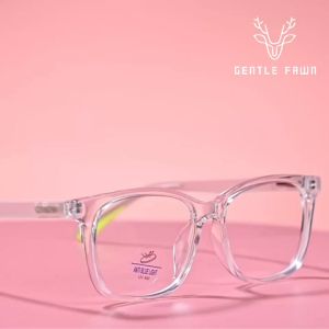Gentle Fawn Kacamata Anak Antiradiasi Blueray Sinar Biru Bahan TR90 Lembut Bentuk Kotak Style Fashion Anak Perempuan Dan Laki-laki 5362