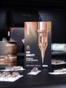 AMBITION | Ambition 50pcs/Box Premium Tattoo Needles Mixed Microblading Nano SMP & Semi-Permanent Tattoo Ink Cartridge Supply RL/RS/RM/M1