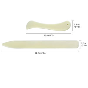 2pcs/set Paper Creaser and Bone Folder for Creating Crisp Folds Scoring Creasing Paper Handmade Craft Tool DIY Scrapbooking