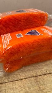 หลอดน้ำส้มปลายแหลม ยกมัด 5เเพ็ค 350บาท หลอดดูดน้ำพลาสติก เกรด A สีส้ม หลอดพลาสติก