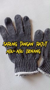 SARUNG TANGAN KERJA SAFETY PROYEK SERBAGUNA / SARUNG TANGAN RAJUT