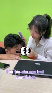 Máy là duỗi uốn ép tóc mini - Máy là tóc mini Maker Time hàng rẻ chất lượng