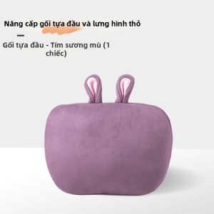 MLZH | Gối Hỗ Trợ Cổ và Thắt Lưng Điều Chỉnh Đáng Yêu cho Xe