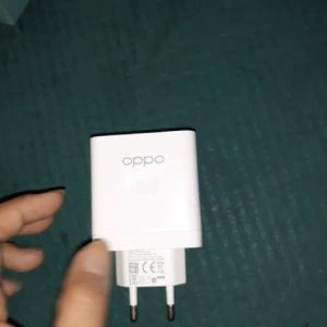 J490 ORI ADAPTIVE TRAVEL CHARGER ADAPTOR BATOK OPPO 80W Kepala Charger CHARGER VOOC 80 WATT USB SUPE