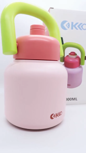 KKO - KC04 Botol Minum Tumbler Matte Bulat 1 Liter Double Insulated SUS 316 BPA Free