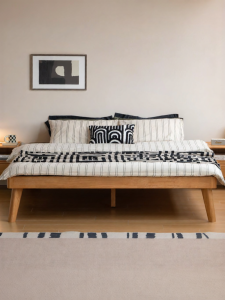 WEISHA | Khung Giường Gỗ Cứng Tatami Đơn Giản