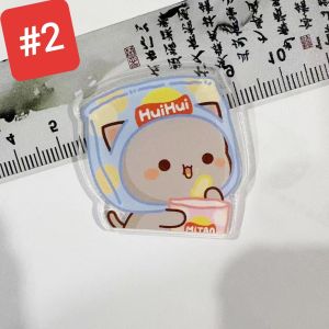 Kerongsang Budak 一二布布零食亚克力卡通儿童胸针 Diy书包背包帽子服饰帽子挂件可爱别针徽章礼物 Yier Bubu Acrylic Brooch Badge Pin Deco School Pencil Bag XZ100