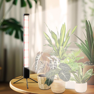 T10 vertical standing plant growth lamp with USB power supply adjustable brightness and automatic timing for 4/8/12/18H