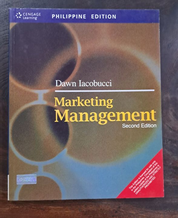 Marketing Management Second edition by Dawn Iacobucci Original | Lazada PH