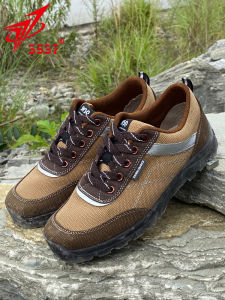 Mens Low-Top Labor Training Shoes Breathable Running Shoes Comfortable Wear-Resistant Rubber Shoes for Construction Site