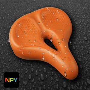 NPY MTB  Absorbing Comfortable Bicycle Seat Hollow Breathable Waterproof Road Cycling Chair Ergonomic Seat Bike Saddle Shock