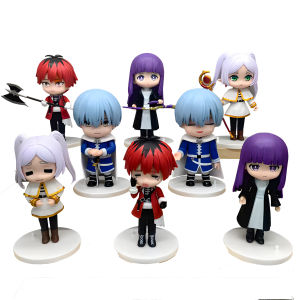 Bandai | Frieren: Beyond Journeys End 10cm Anime Figures Frieren Himmel Action Figure Boys Gift Collection Model Doll Toys