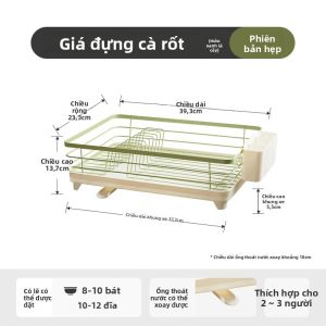 CAROTE | Giá úp bát đĩa thoát nước nhà bếp