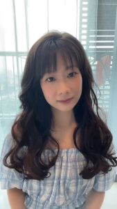 【Ship from KLReady Stock】50cm wig women long hair curly/straight/water ripple 3-piece set hair extension Fluffy natural seamless easy to wear