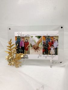 FRAME AKRILIK UK 16.5X11.5 4R KADO WISUDAKADO ULANG TAHUNKADO ANNIVERSARYFRAME GIFTWEDING GIFTBINGKAI FOTOKADO ENGAGEMENT