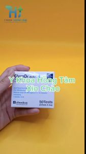 Que Thử Đường Huyết Gluco Dr Auto Hộp 50 Que Date Mới