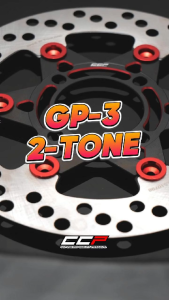 จานดิสเบรคหน้า จานหน้าทูโทน จานดิสหน้าแต่ง 2-Tone CCP รุ่น GP-3 สำหรับ WAVE-110 i / WAVE-125 i / MSX-125 / PCX ปี 2017 สีทูโทนสายเฟี้ยวต้องมี !!