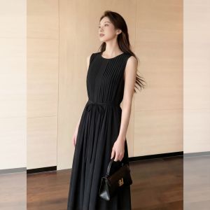 YIKEMAI | Stylish Minimalist Sleeveless Dress Large Size