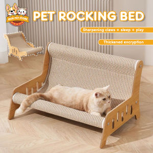 Cat Scratching Board 2 in 1 Cat Sofa Pet Furniture Wear-resistant cat Sisal Cushion Recliner Chair