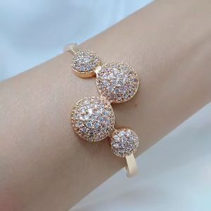 Gelang Tangan Bangle Wanita Aksesoris Fashion Awet Tahan Lama Anti Karat Cocok Untuk Harian G5-1I