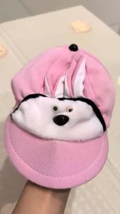 SEMOGA BERKAH - PRELOVED TOPI BAYI PEREMPUAN / TOPI BABY NEWBORN / TOPI ANAK PEREMPUAN / TOPI PINK POLOS / TOPI MOTIF BERUANG / TOPI BAYI KUPING BERUANG / TOPI KELINCI (BUNNY) PINK