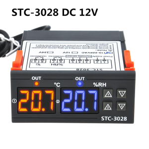 STC-3028 STC-1000 Temperature Controller Thermostat 12V 24V 220V Thermostat and Heater Cooler Control Incubator