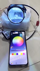 LAMPU DEVIL RGB BLUETOOTH CONTROLLER PREMIUM LAMPU DEVIL 360 RGB BLUETOOTH MODUL CONTROLLER APPS BLUETOOTH SXC DEMON EYE