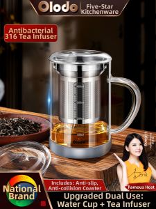 Olodo | Heat-Resistant Food Grade Borosilicate Glass Cup