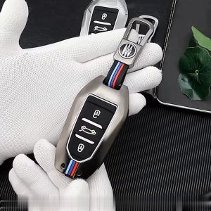 Bao Da Vỏ Bảo Vệ Ốp Chìa Khóa Bọc Chìa Khóa Phản Quang Dùng Cho Xe Ô Tô Ford Focus Ecosport Fiesta Ranger