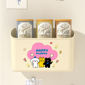 Magnetic Drill-Free Multi-Use Fridge Storage Holder