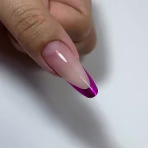 MSHARE 15ML Nail Chrome Top Coat Gel Non-Wipe Mirror Shine UV/LED Cure Powder Finish Nail Polish Semi Permanent DIY Nails Art