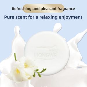 Red Guard Goat Milk Soap Gentle Facial Bathing Body Wash Moisturizing Skin Control Oil Rich Lather Soap Natural Body Care