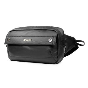 LEASTAT Plain Black Men Waist Bag Man Chest Bag Crossbody Bags Beg Pinggang Lelaki Beg Dada Laki 腰包男 胸包男 LT9887